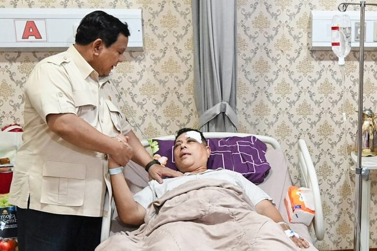 Presiden Pantau Kondisi Korban Aksi Anarkis, Pastikan Penanganan dan Pemulihan Berjalan Baik